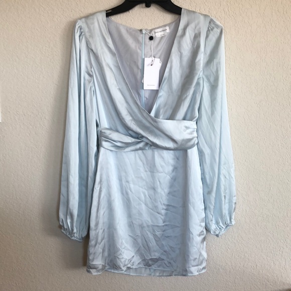 Lovers and friends Desi Mini Dress in Faded Blue - Picture 6 of 16